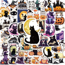 Halloween stickers 10 stuks