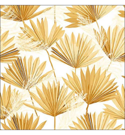 Palm leaf gold nr.138