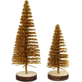 Kerstbomen goud