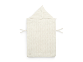 Jollein - Voetenzak | Spring knit ivory