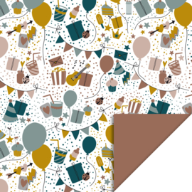 Inpakpapier | Party time (30x300 cm)