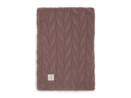 Jollein - Ledikant deken 100x150cm | Spring knit chestnut Fleece