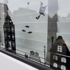Herbruikbare raamstickers | Halloween