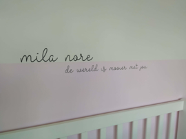 Sticker | De wereld is mooier met jou