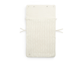 Jollein - Voetenzak | Spring knit ivory