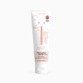 Naïf - Zonnebrand lotion parfumvrij SPF50 | Voor baby & kids