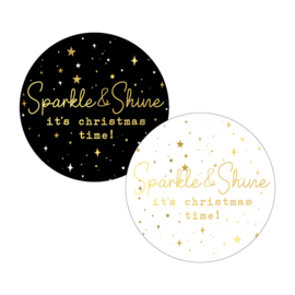 Sticker | Sparkle & Shine mix (10 stuks)