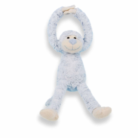 Knuffel | Slingeraap - Blauw