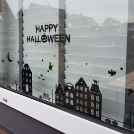 Herbruikbare raamstickers | Halloween