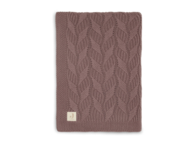 Jollein - Ledikant deken 100x150cm | Spring knit chestnut