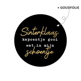 Sticker | Sinterklaas kapoentje (10 stuks)