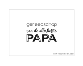 Vaderdag | Gereedschapskist