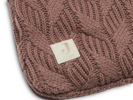 Jollein - Voetenzak | Spring knit chestnut