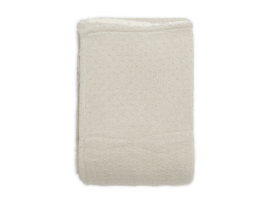 Jollein - Ledikant deken 100x150cm | Bliss knit nougat Teddy