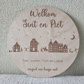 Welkomstbord - Met naam