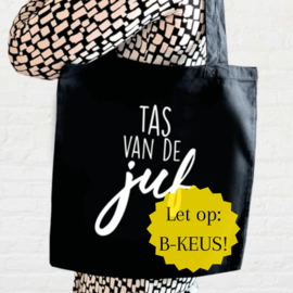 Canvas tas - Tas van de juf | B-KEUS