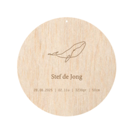 Geboortebord | Orka