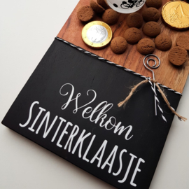 DIY stickers | Welkom sinterklaasje