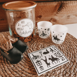 DIY stickers | Piet en stippen