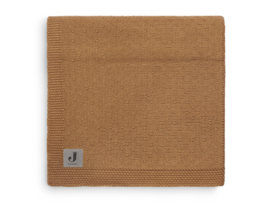 Jollein - Ledikant deken 100x150cm | Bliss knit caramel