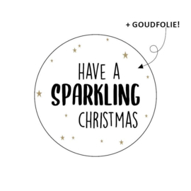 Sticker | Have a sparkling Christmas (10 stuks)