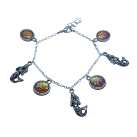 Bedelarmband zeemeermin