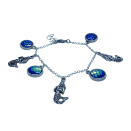 Bedelarmband zeemeermin