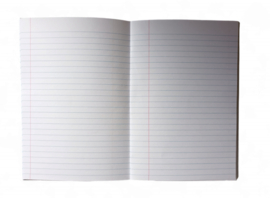 2-pak fruity animal schriften gelinieerd A5 formaat