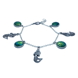 Bedelarmband zeemeermin