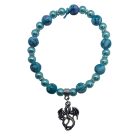Kralen armband Draakje