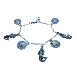 Bedelarmband zeemeermin