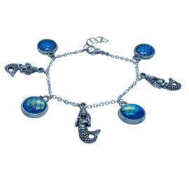 Bedelarmband zeemeermin