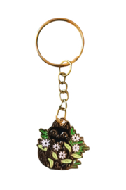 Sleutelhanger bloemenkat