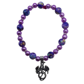 Kralen armband Draakje