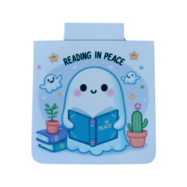 Magnetische bladwijzer "Reading in peace"