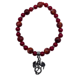 Kralen armband Draakje