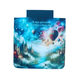 Magnetische bladwijzer "A new adventure is only a page away"