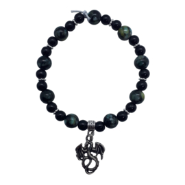 Kralen armband Draakje