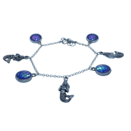 Bedelarmband zeemeermin