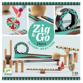 Djeco | zig en go 28 stuks