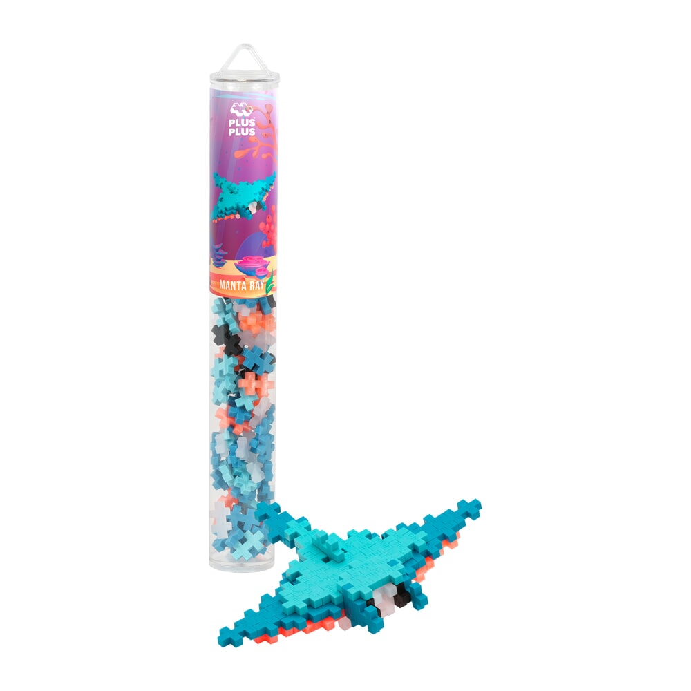 Plus plus | Manta Ray: 100 stuks Tube