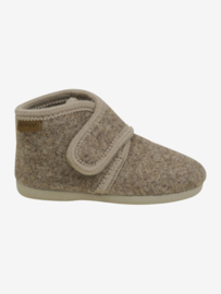 Enfant | baby wool velcro walnut melange