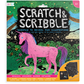 Ooly | scratch and scribble unicorns