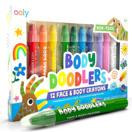 Ooly | Body Doodlers Face & Body Crayons