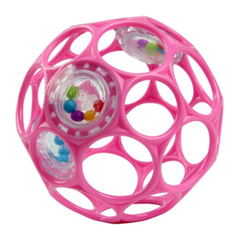 Oball | Rattle Easy-Grasp Toy - pink