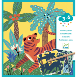 Djeco | Big animals krasplaten