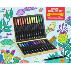 Djeco | first brush pens box