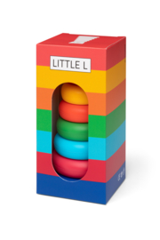 Little L | pig stacking tower bright colors