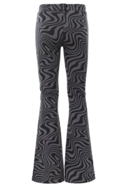 Looxs  | flared pants black swirl