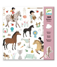 Djeco | stickers paarden